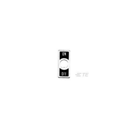 Te Connectivity SPA32=SW PLATE (ON-OFF) 1/4  D 2-1437628-4